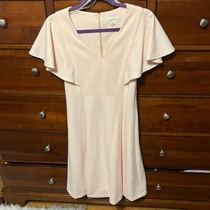 Calvin Klein blush dress, minimally worn, size 4